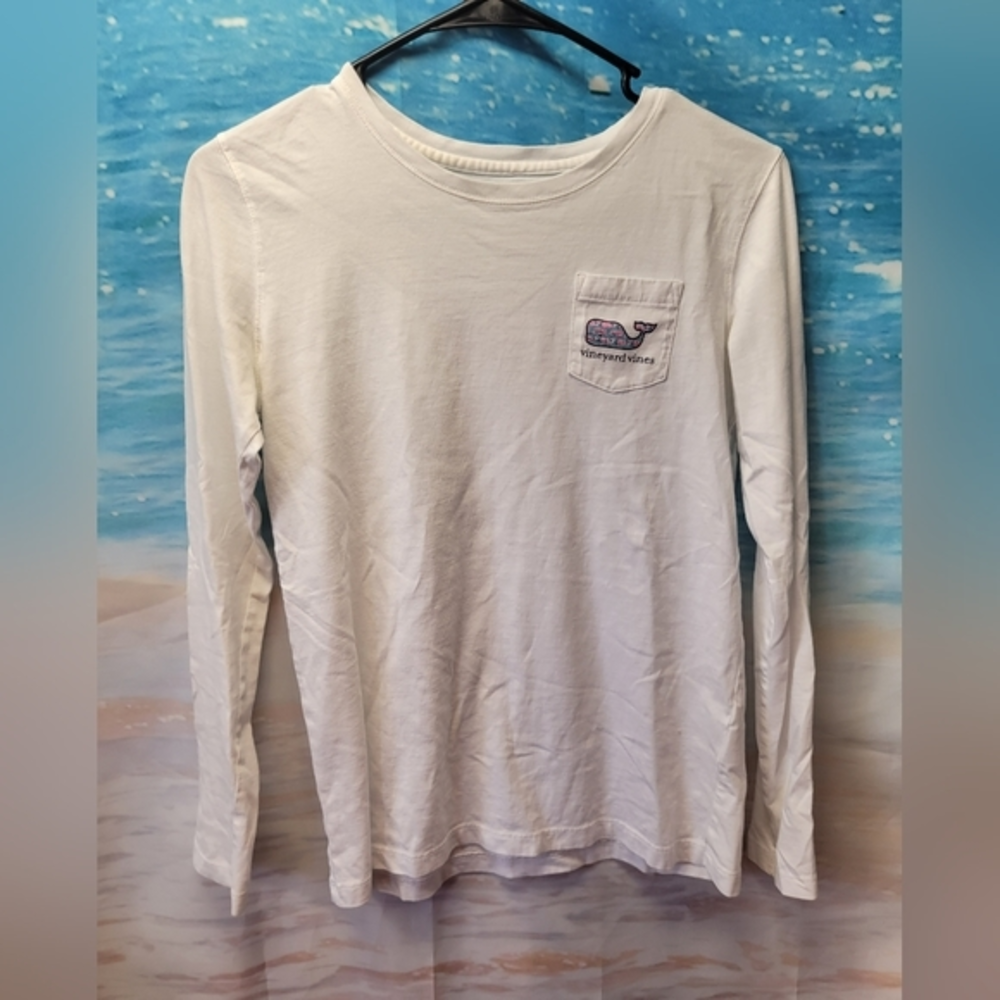 Vineyard Vines Long Sleeve Girls Tshirt Size Large 14